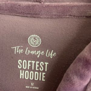 So velvet hoodie